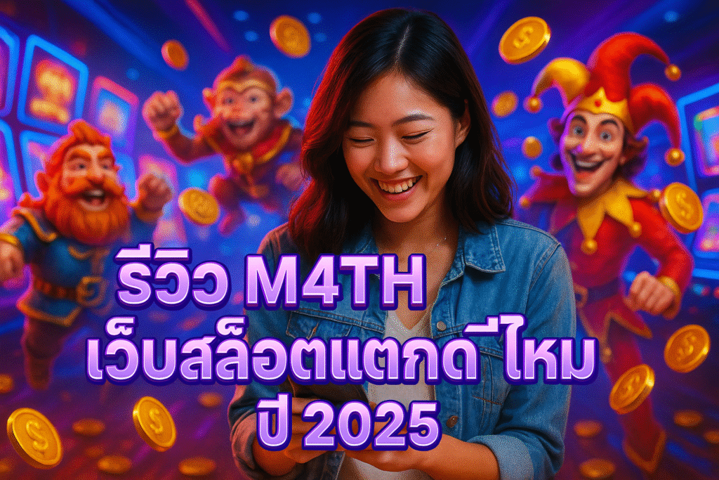 รีวิว M4TH เว็บสล็อตแตกดีไหม ปี 2025