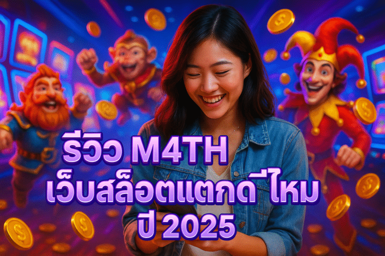 รีวิว M4TH เว็บสล็อตแตกดีไหม ปี 2025
