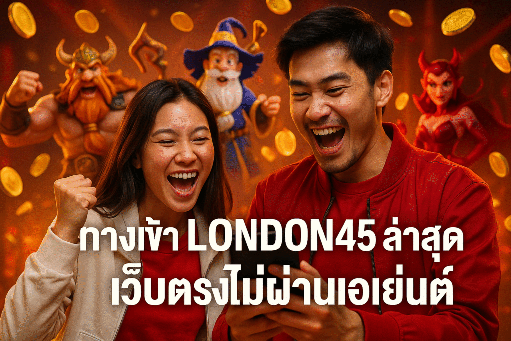 ทางเข้า LONDON45 ล่าสุด เว็บตรงไม่ผ่านเอเย่นต์